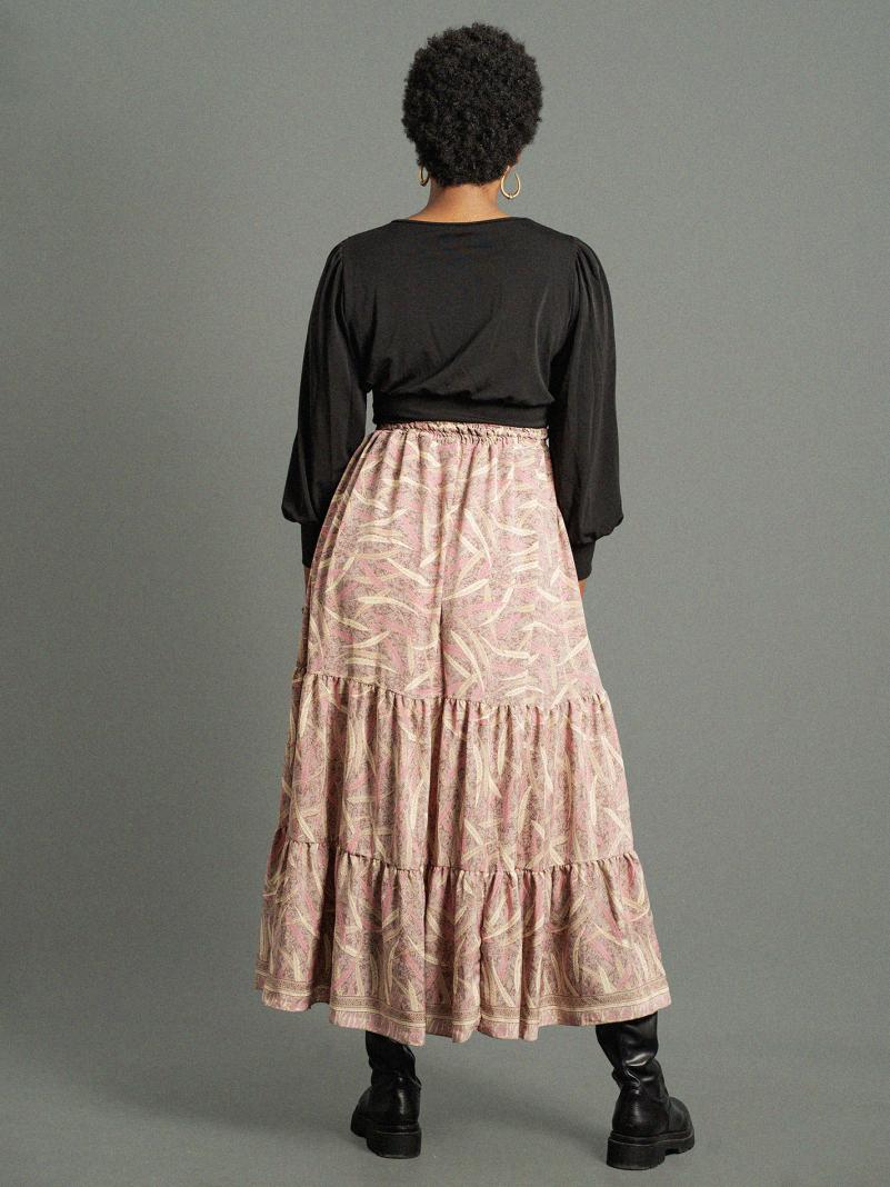 Gonna lunga rosa - Bikaner