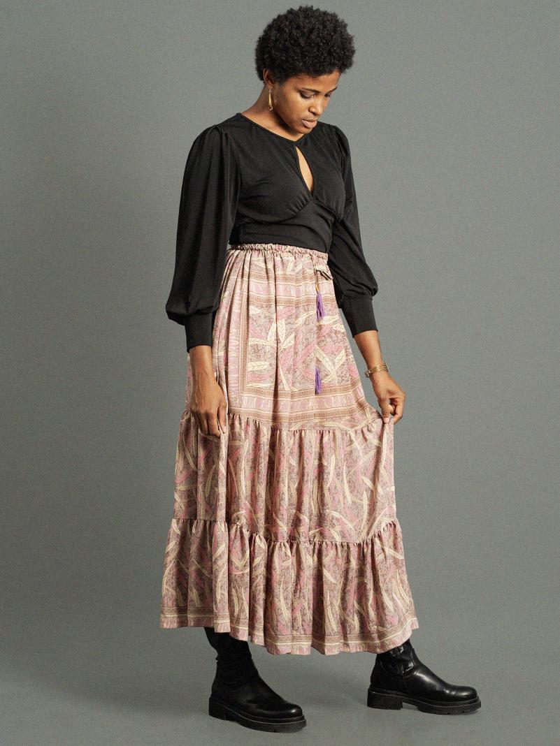 Gonna lunga rosa - Bikaner