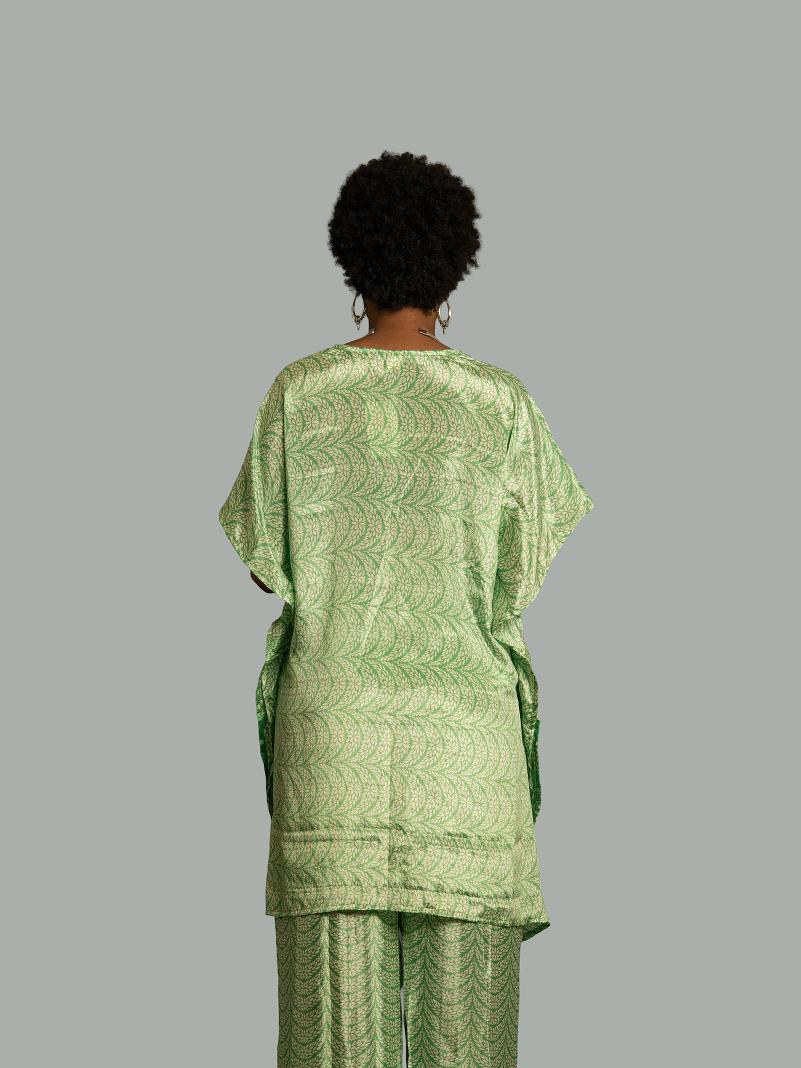 Caftano e pantalone verde - Jaisalmer