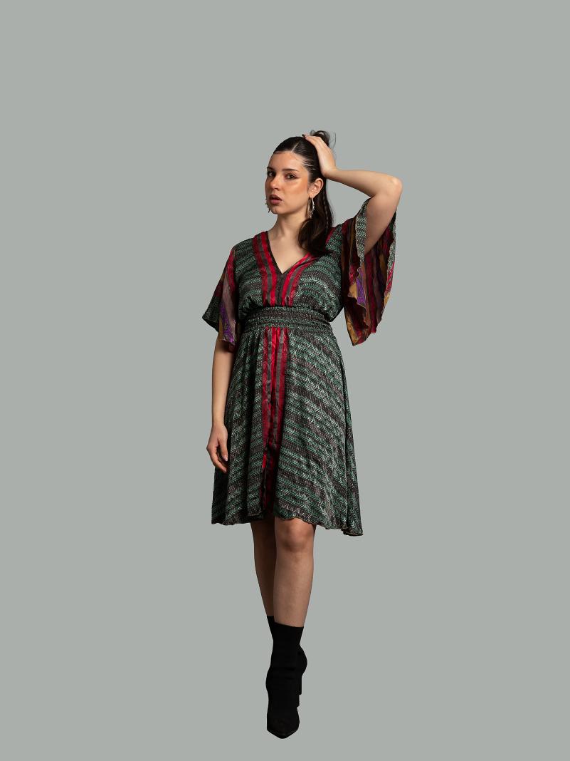 Abitino con maniche corte felce - Haryana