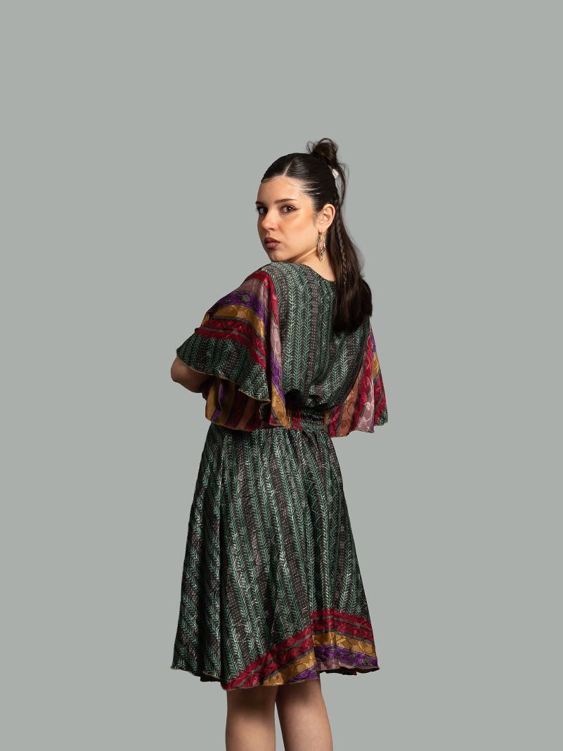 Abitino con maniche corte felce - Haryana