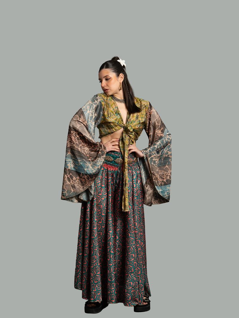 Pantagonna verde e rosa – Jasmin