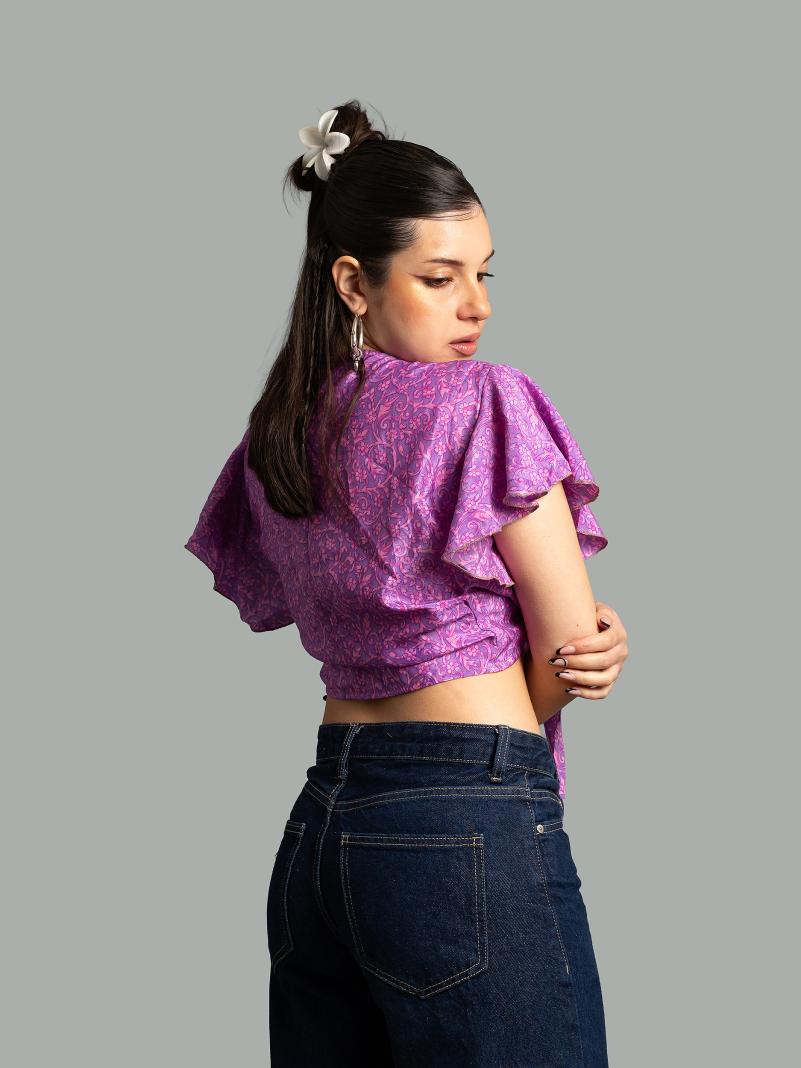 Wrap Top rosa – Bengala