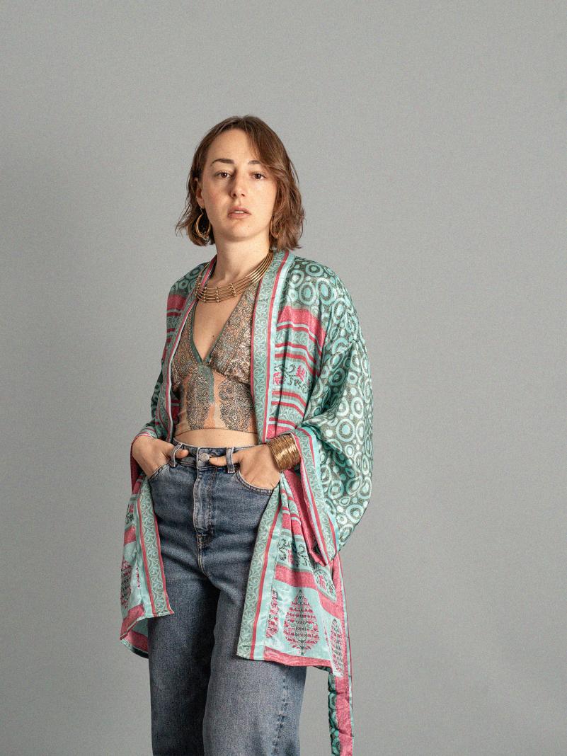 Kimono corto geometrie - Kerala