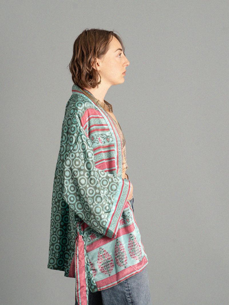 Kimono corto geometrie - Kerala