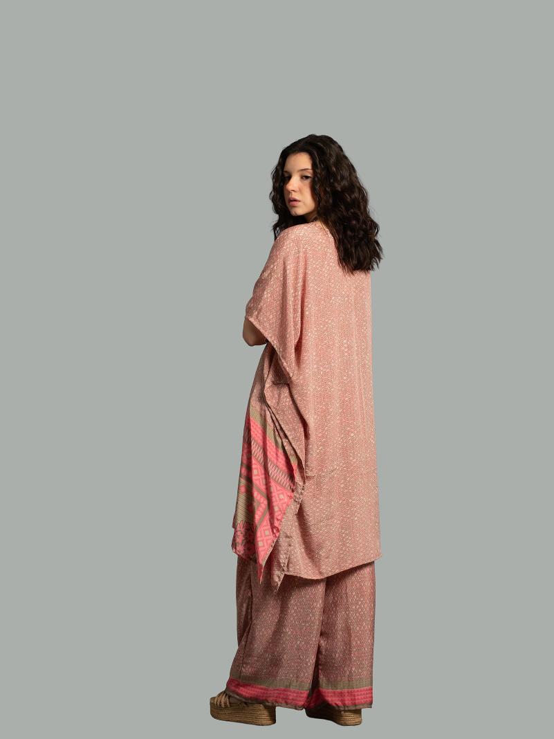 Caftano e pantalone rosa - Jaisalmer
