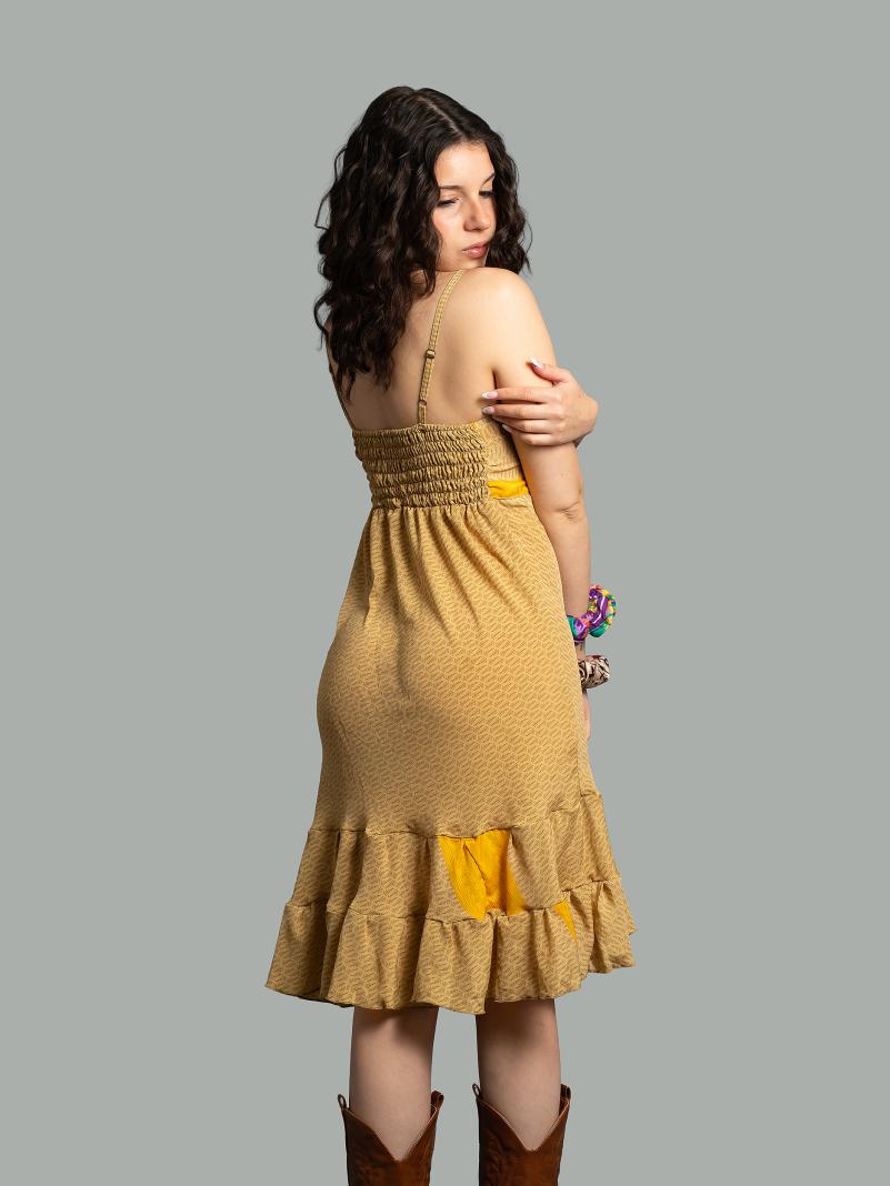 Abitino con spalline giallo - Patna