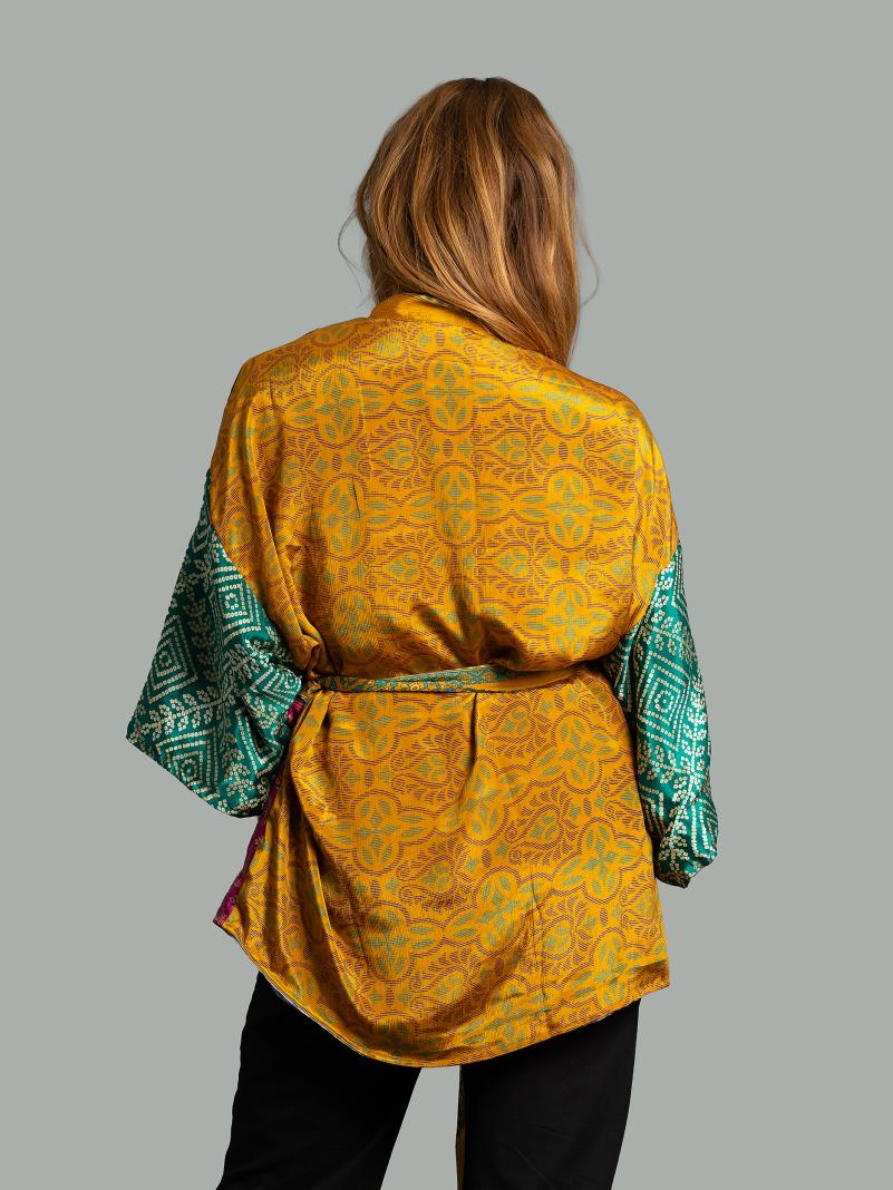 Kimono Corto Patchwork Reversibile 35