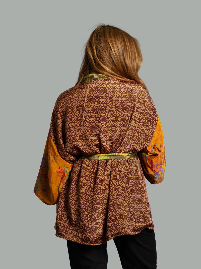 Kimono Corto Patchwork Reversibile 37