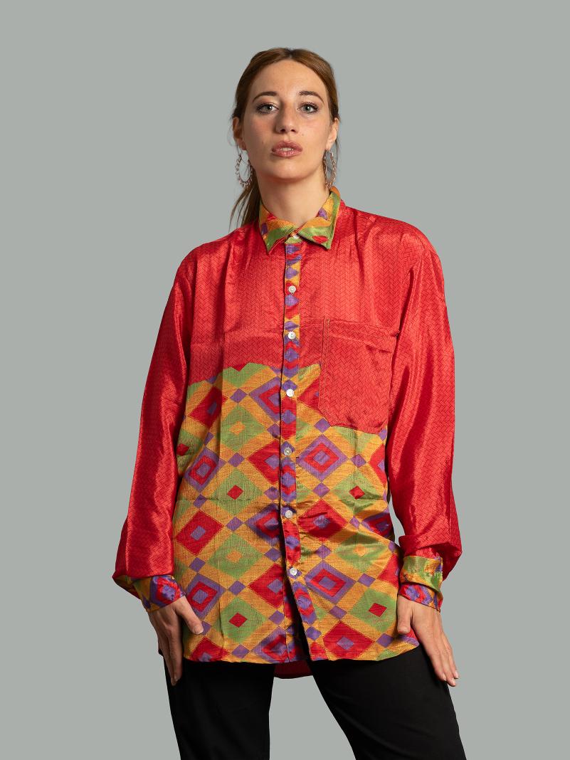 Camicia S/M corallo