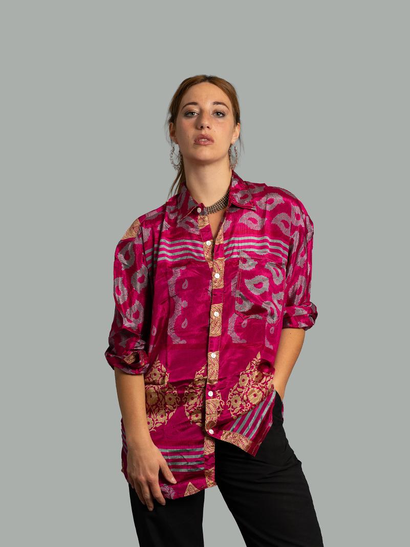 Camicia L/XL fucsia