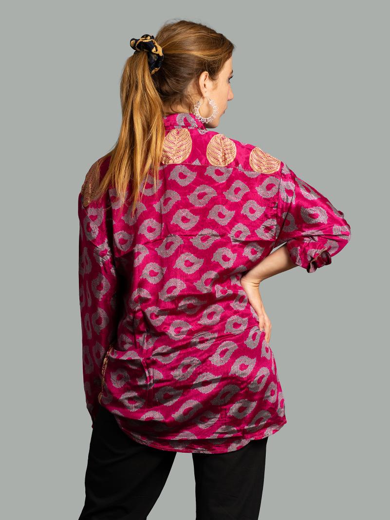 Camicia L/XL fucsia