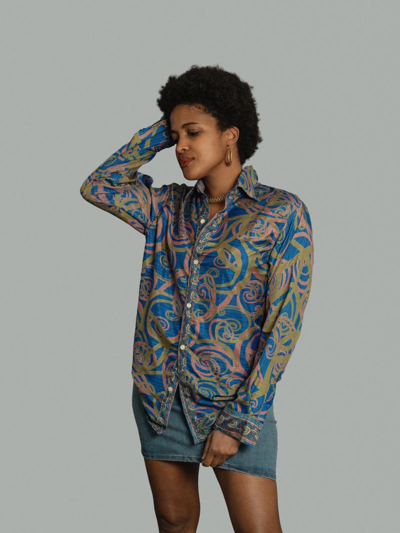 Camicia LXL blu