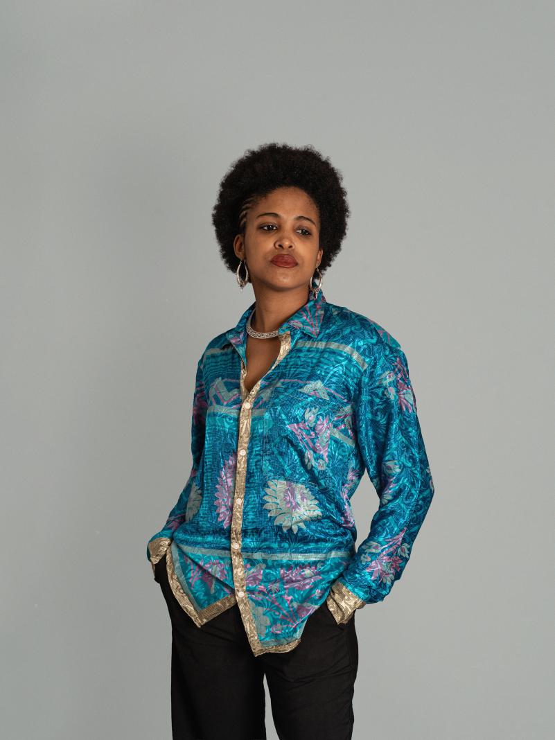 Camicia S/M azzurro