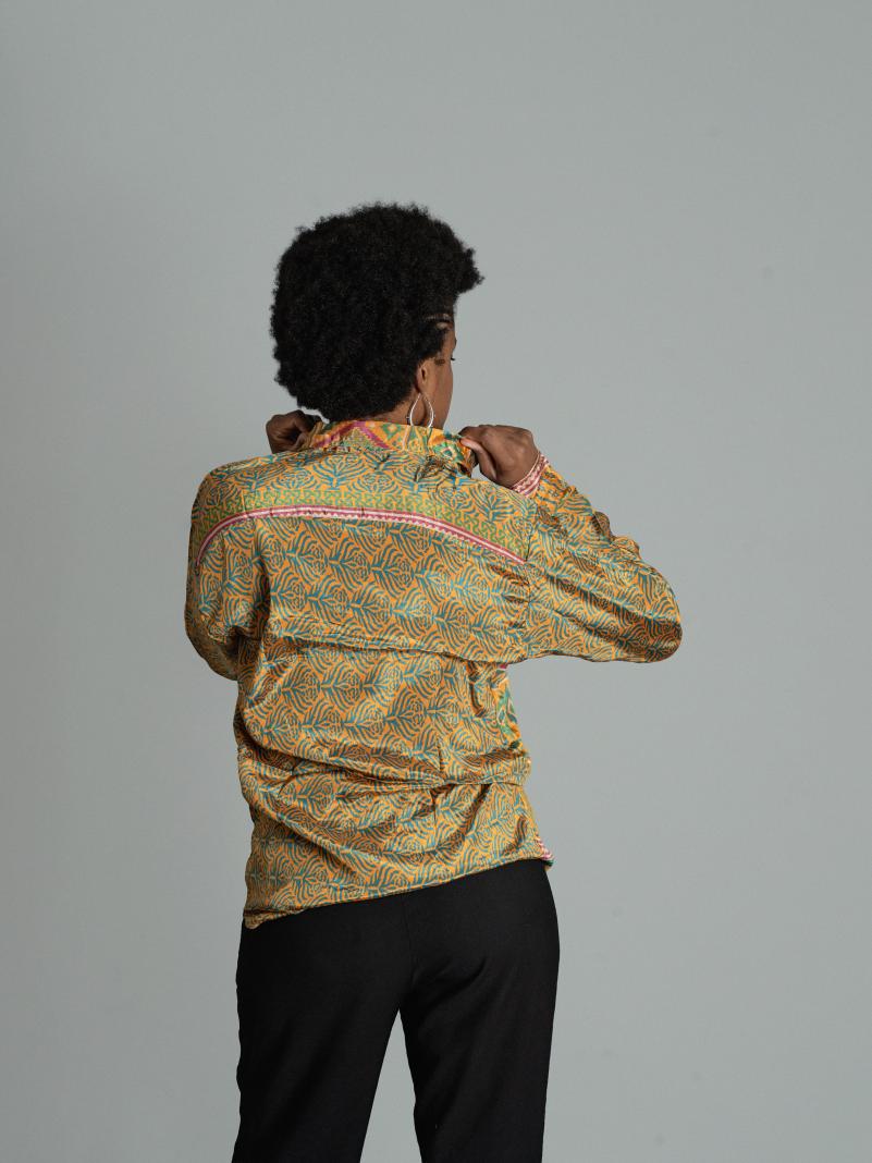 Camicia S/M giallo