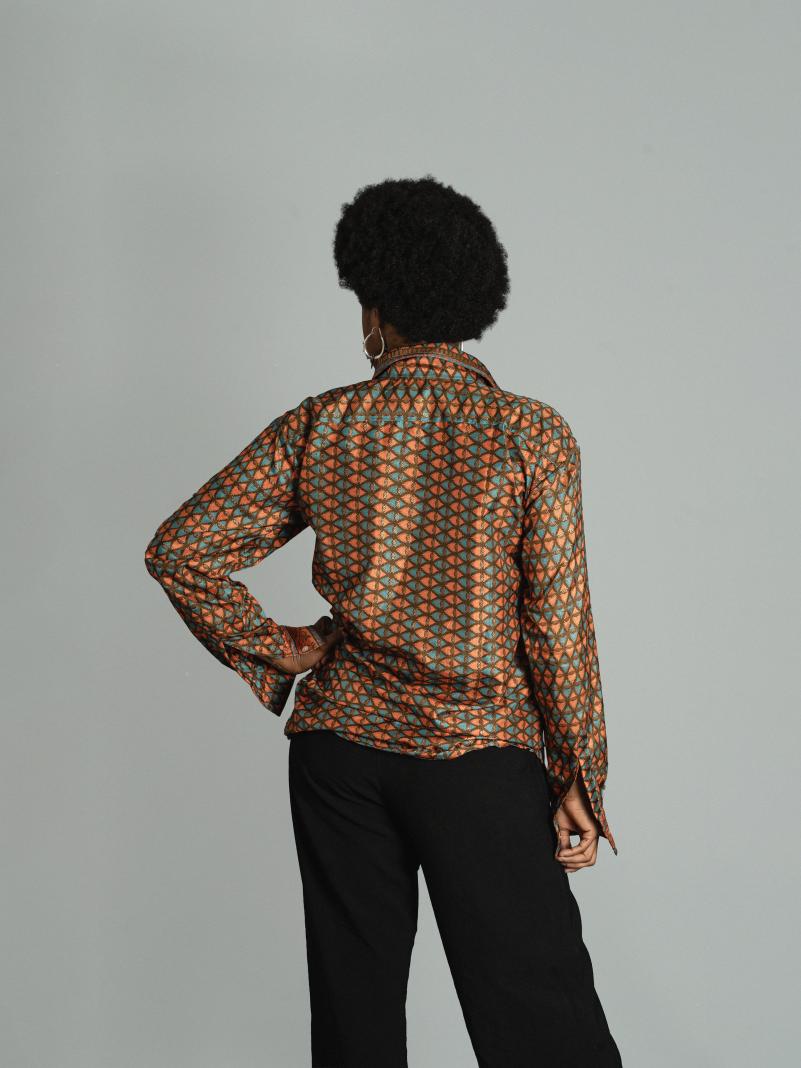 Camicia S/M marrone