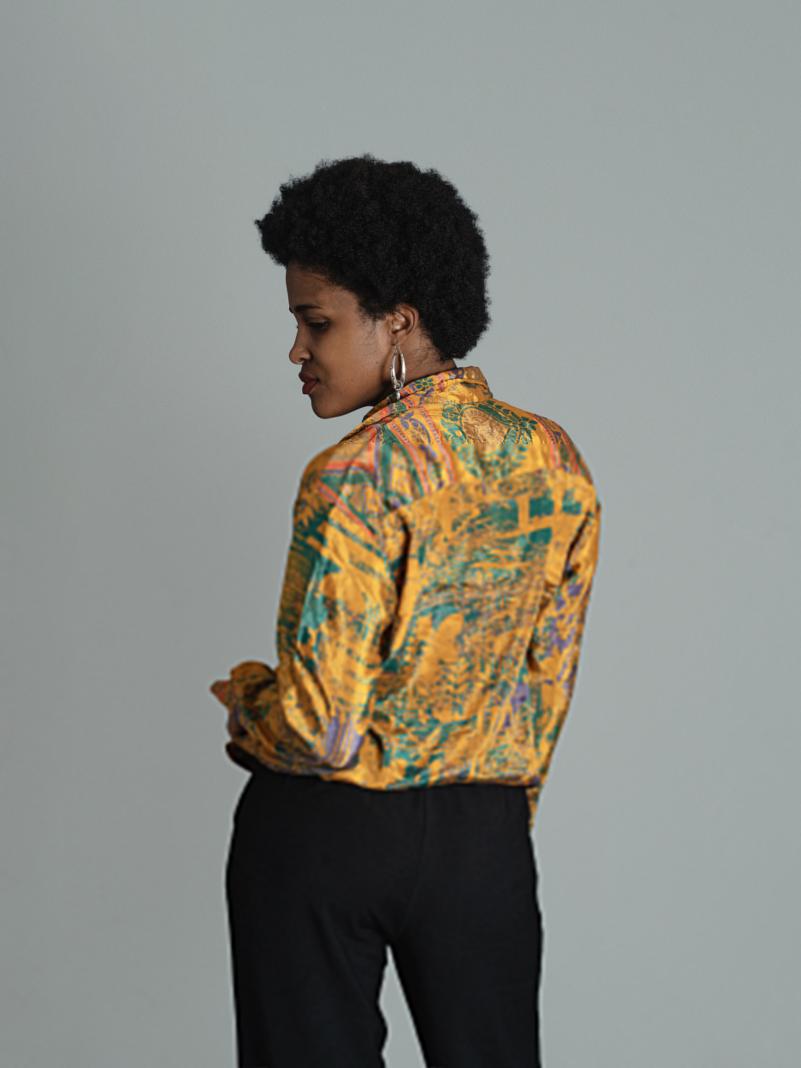 Camicia S/M giallo