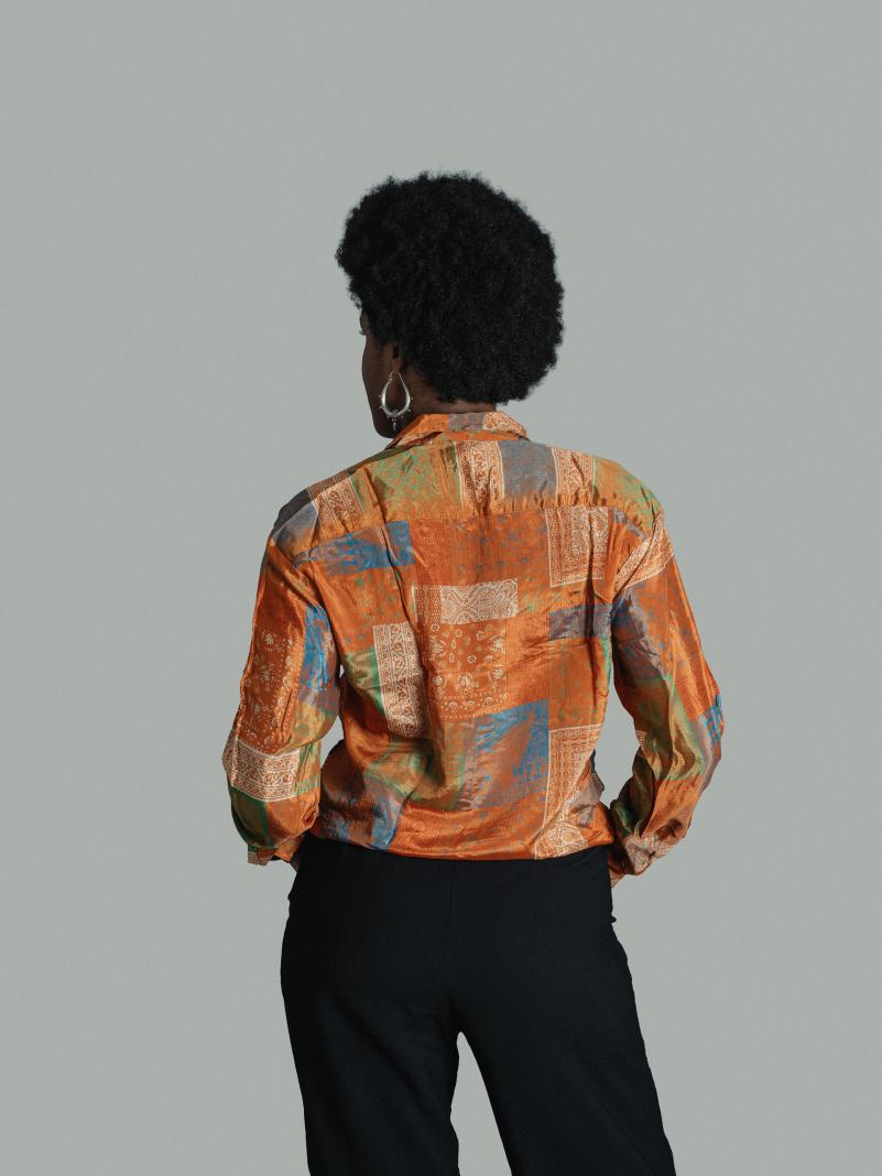 Camicia S/M arancione
