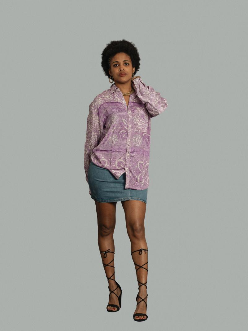 Camicia LXL lilla
