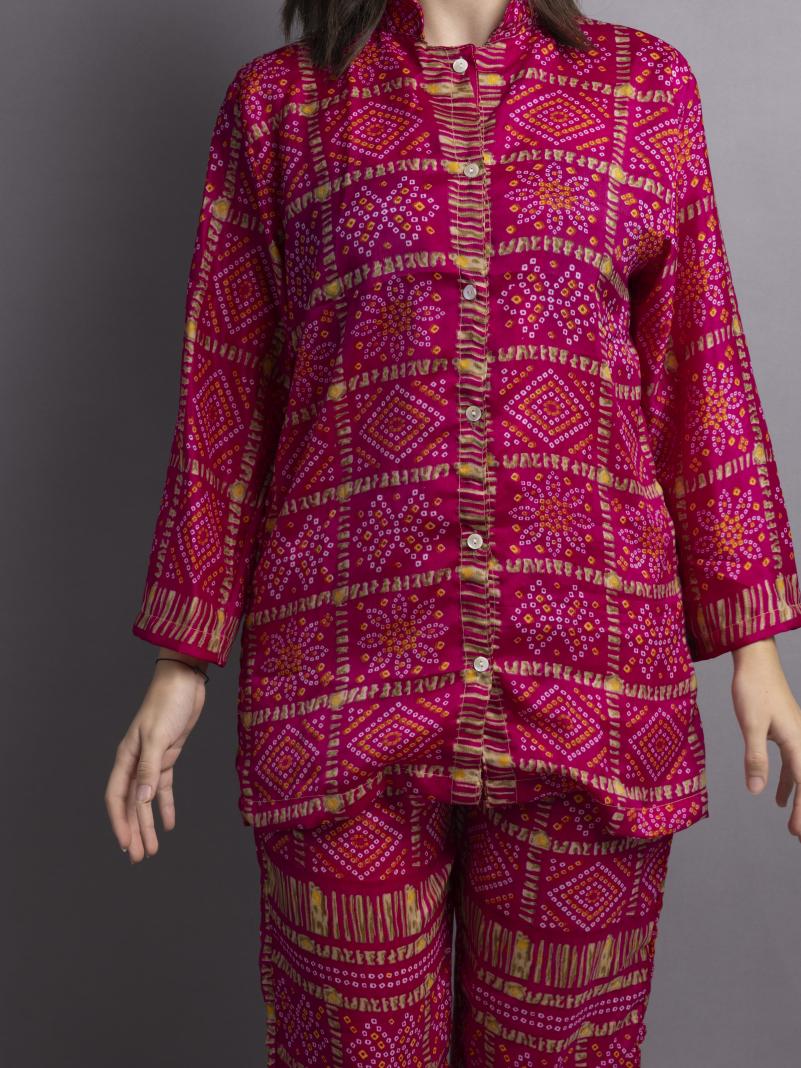Pigiama in Sari SM - fucsia