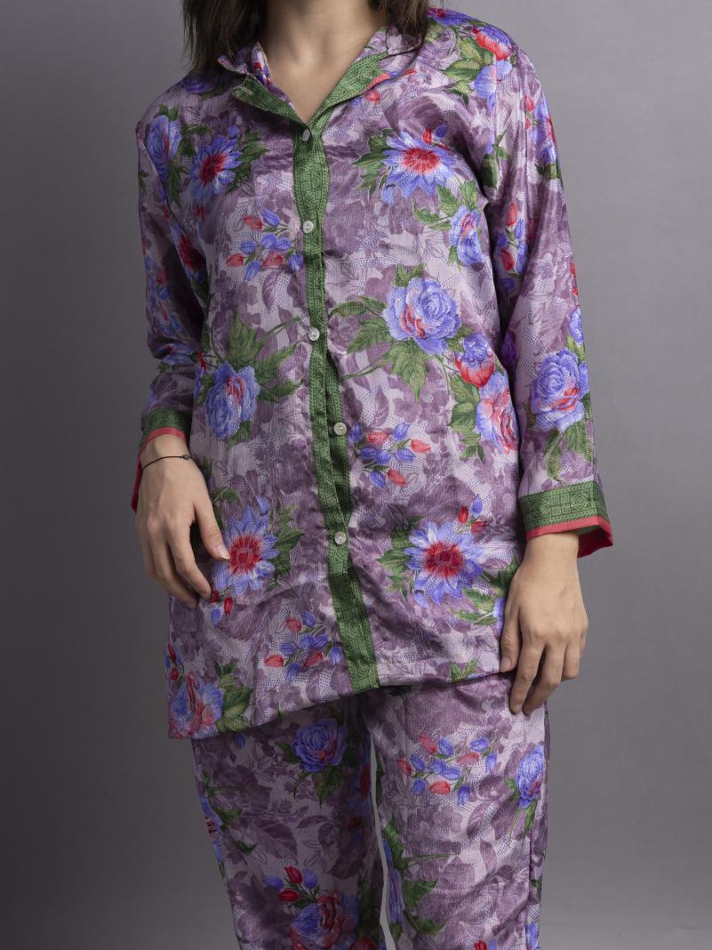 Pigiama in Sari SM - fiori