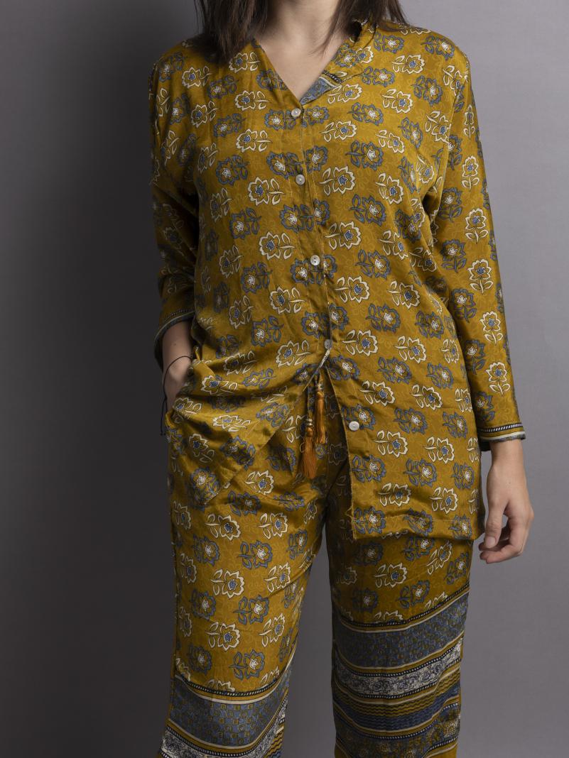Pigiama in Sari SM - giallo