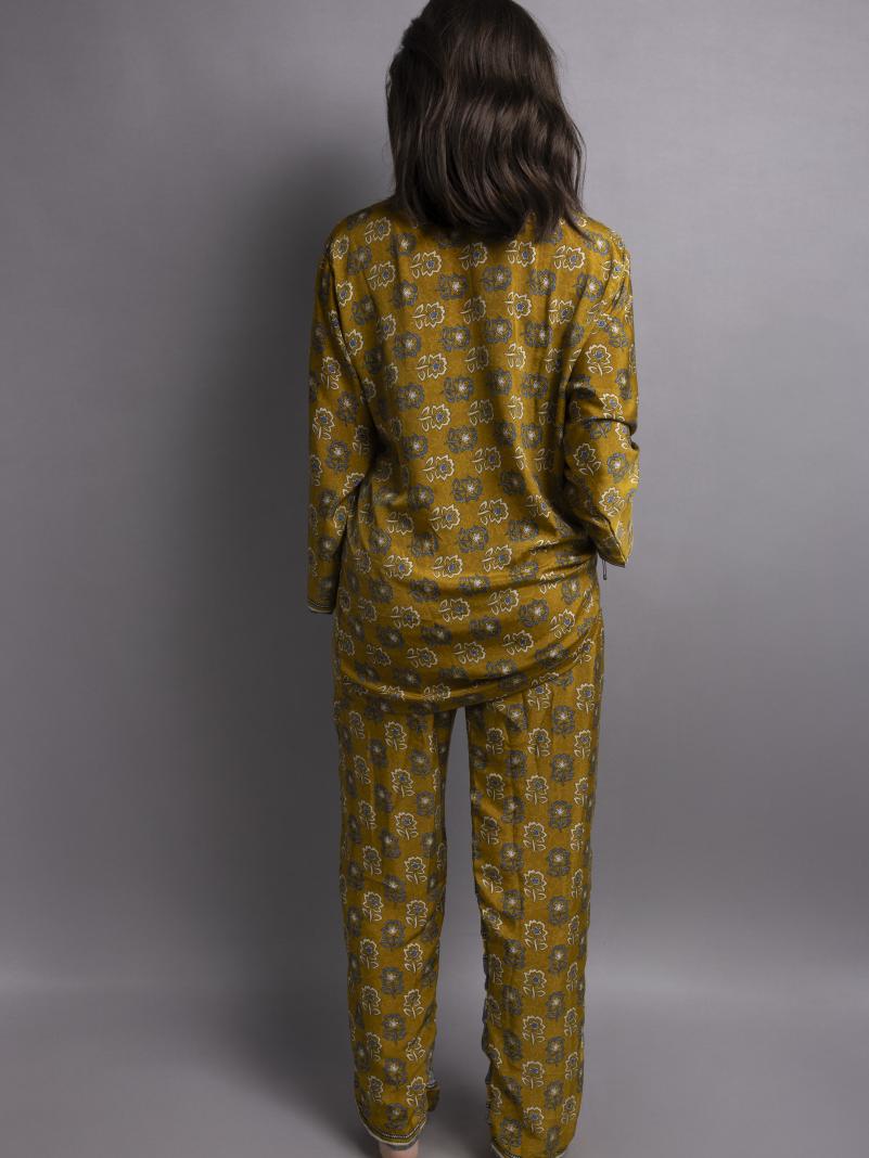 Pigiama in Sari SM - giallo