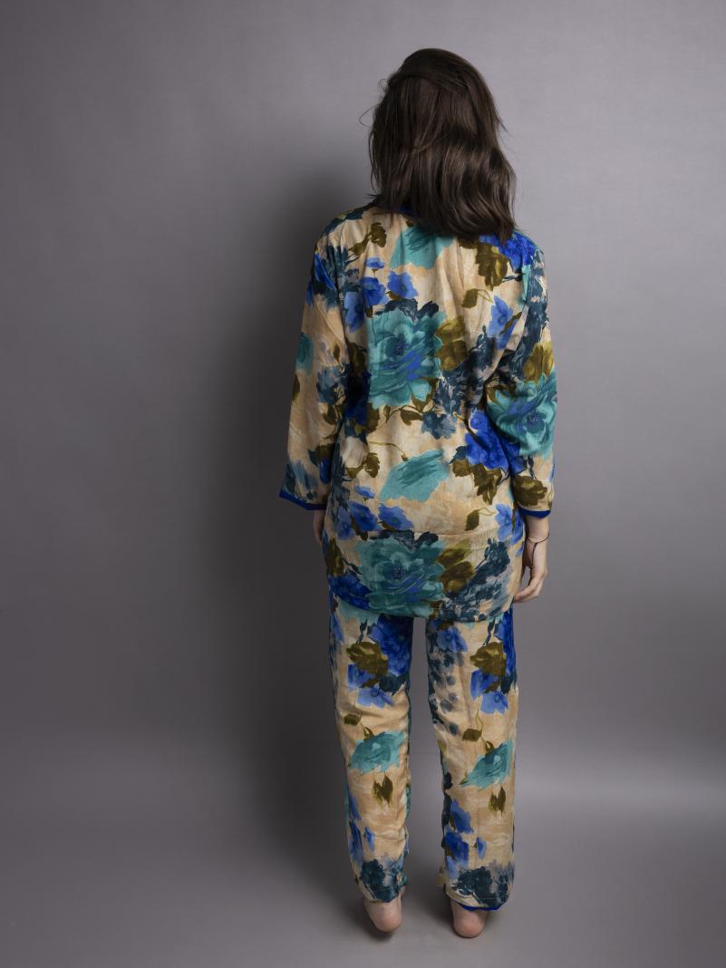 Pigiama in Sari SM - rosa blu