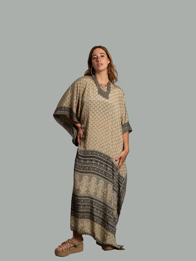 Caftano Lungo beige