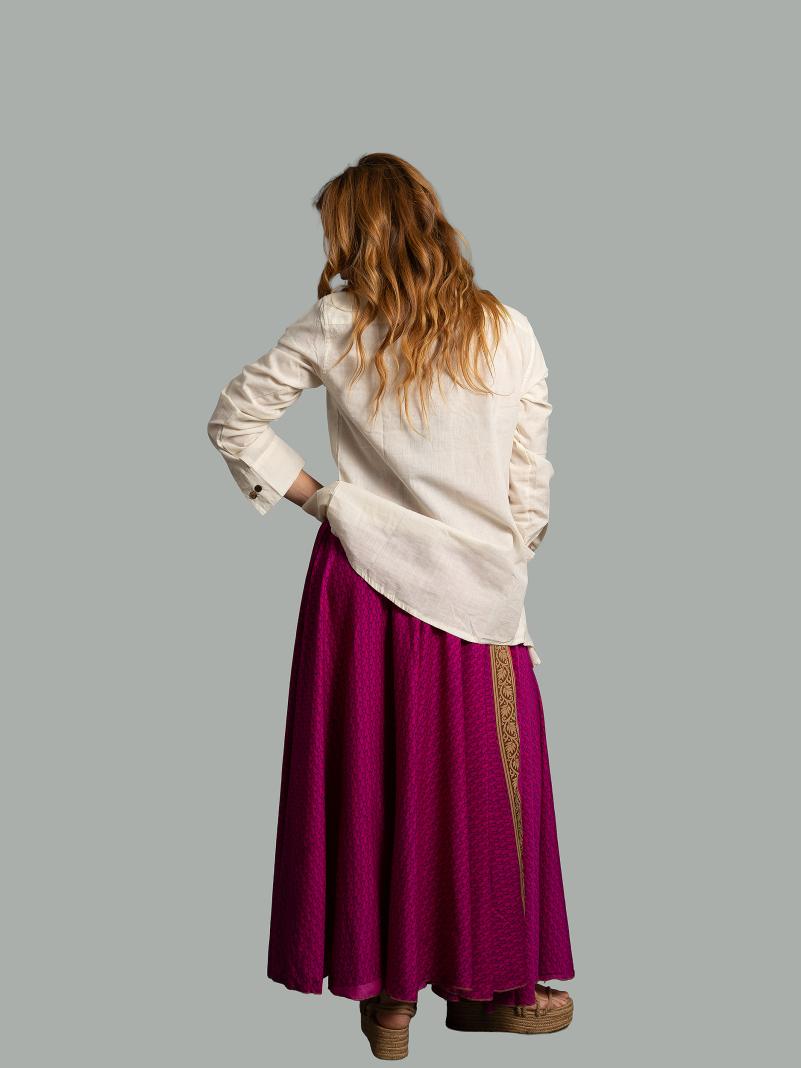Gonna etnica viola – Calcutta
