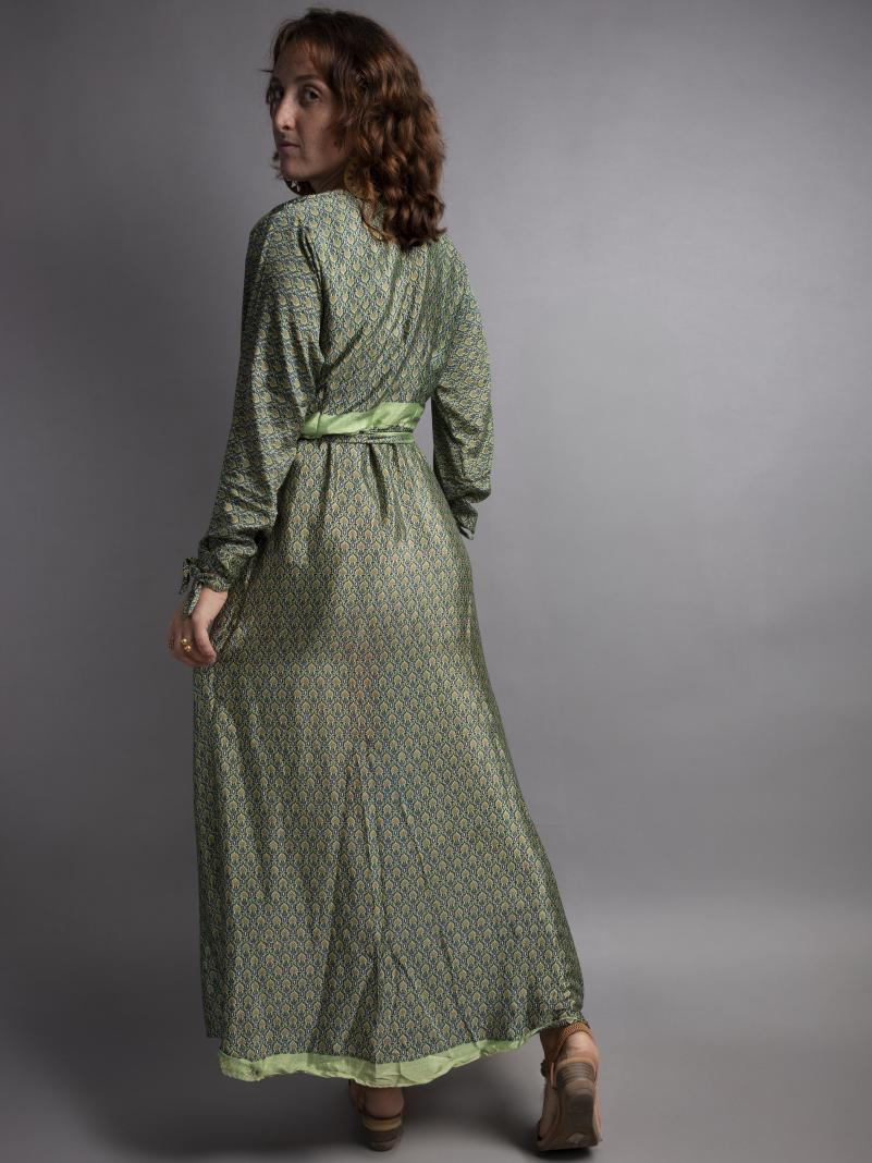 Kimono verde LXL – Tibet