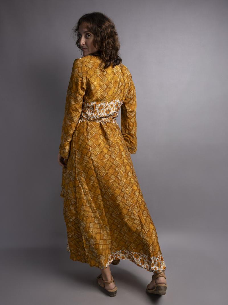 Kimono LXL arancione – Tibet