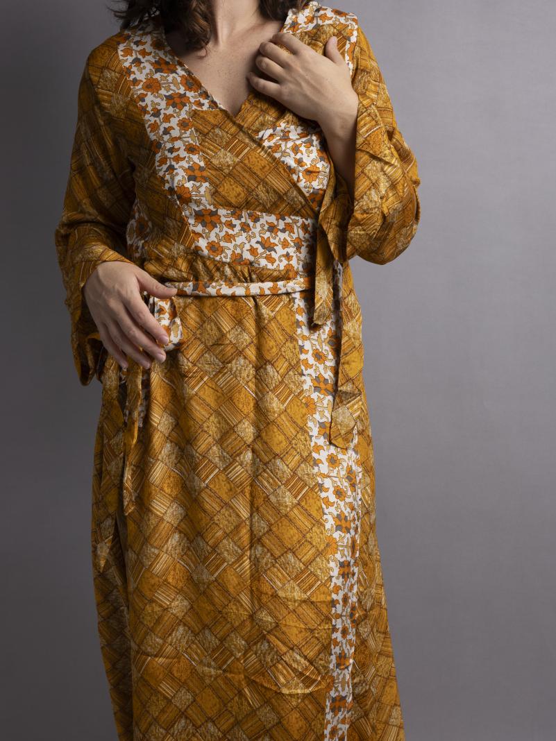 Kimono LXL arancione – Tibet