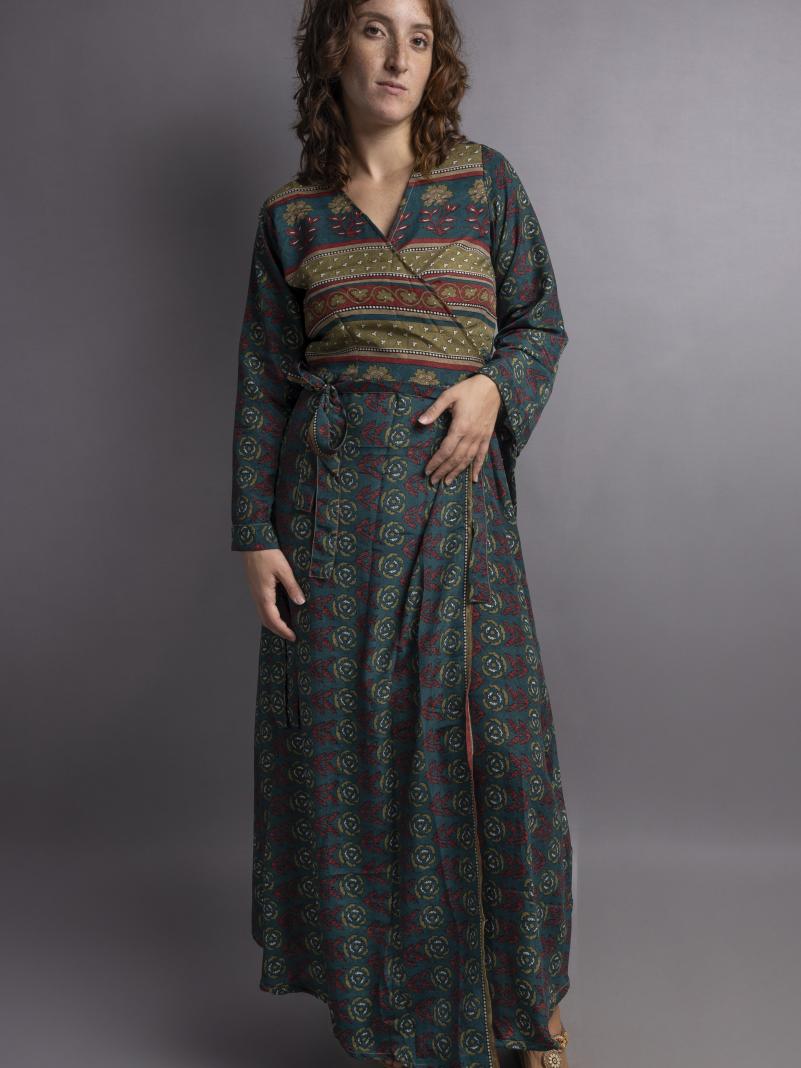 Kimono LXL verde scuro – Tibet