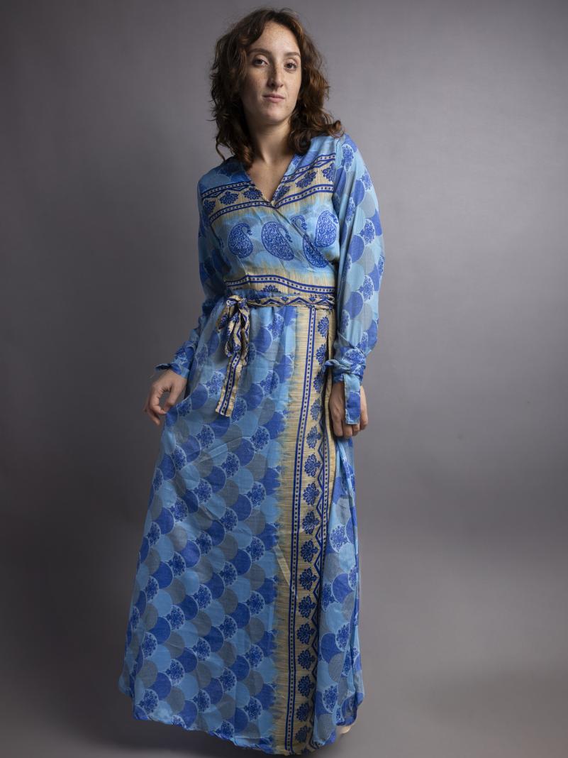 Kimono LXL azzurro – Tibet