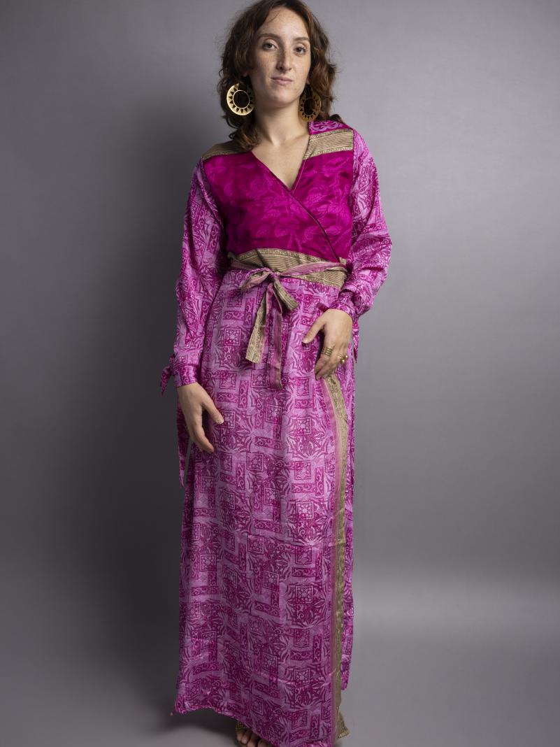 Kimono LXL viola – Tibet