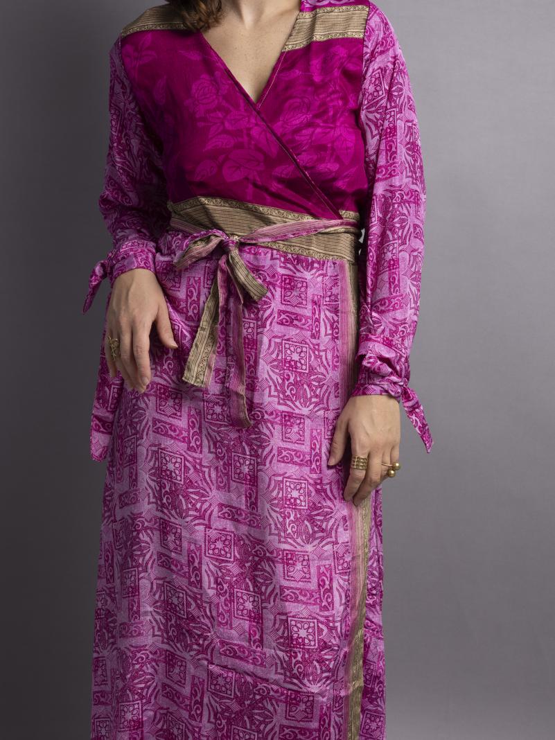 Kimono LXL viola – Tibet