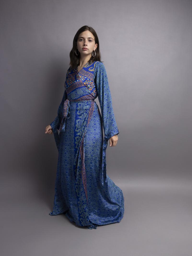 Kimono SM azzurro – Tibet