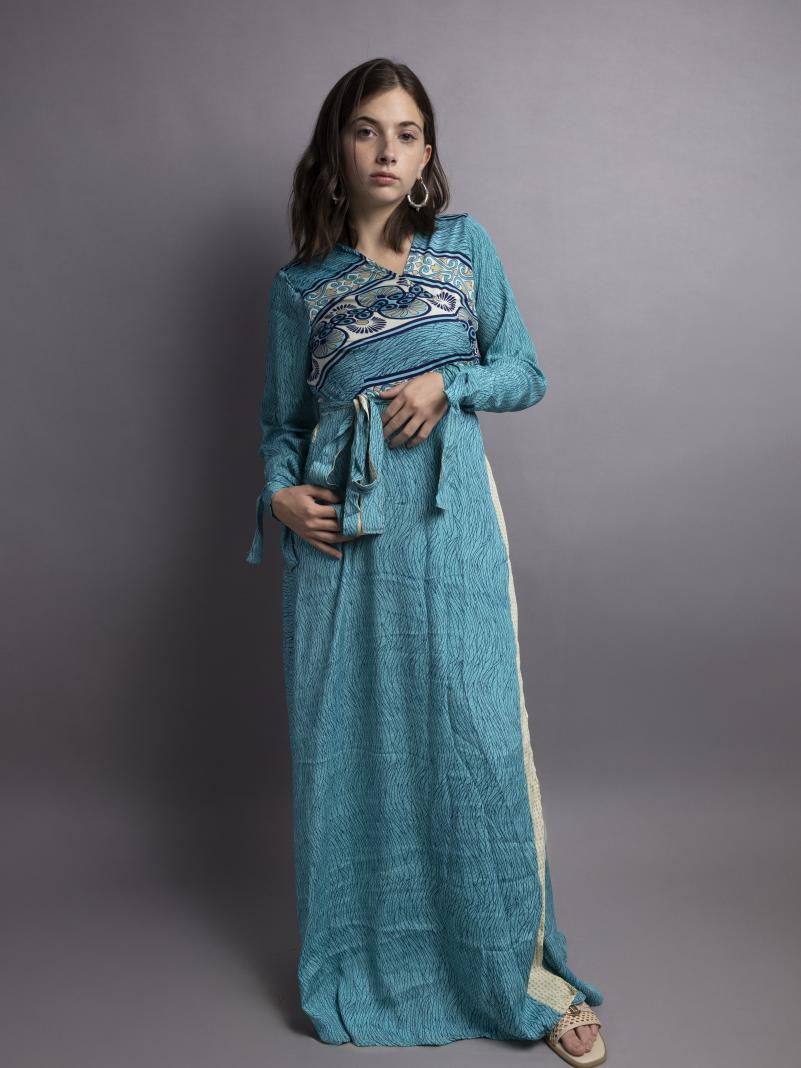 Kimono SM celeste – Tibet