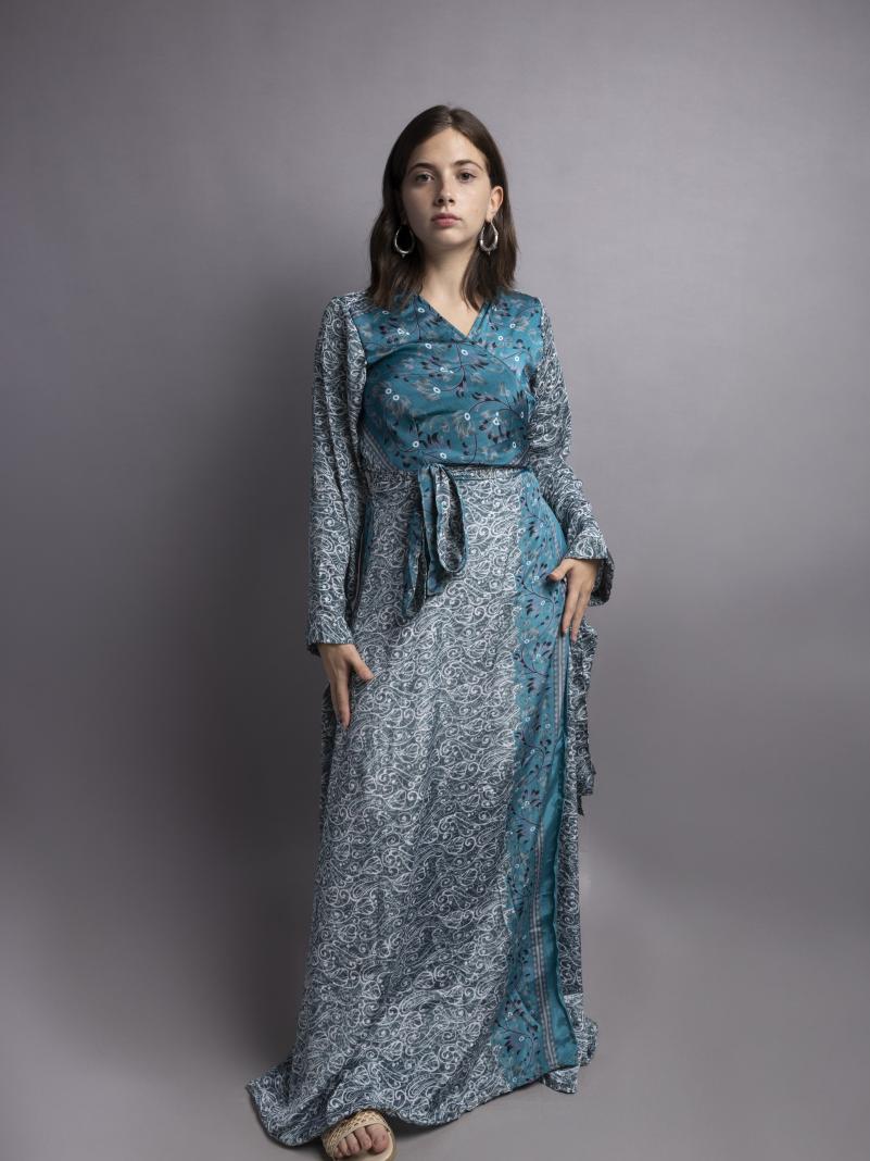 Kimono SM celeste – Tibet