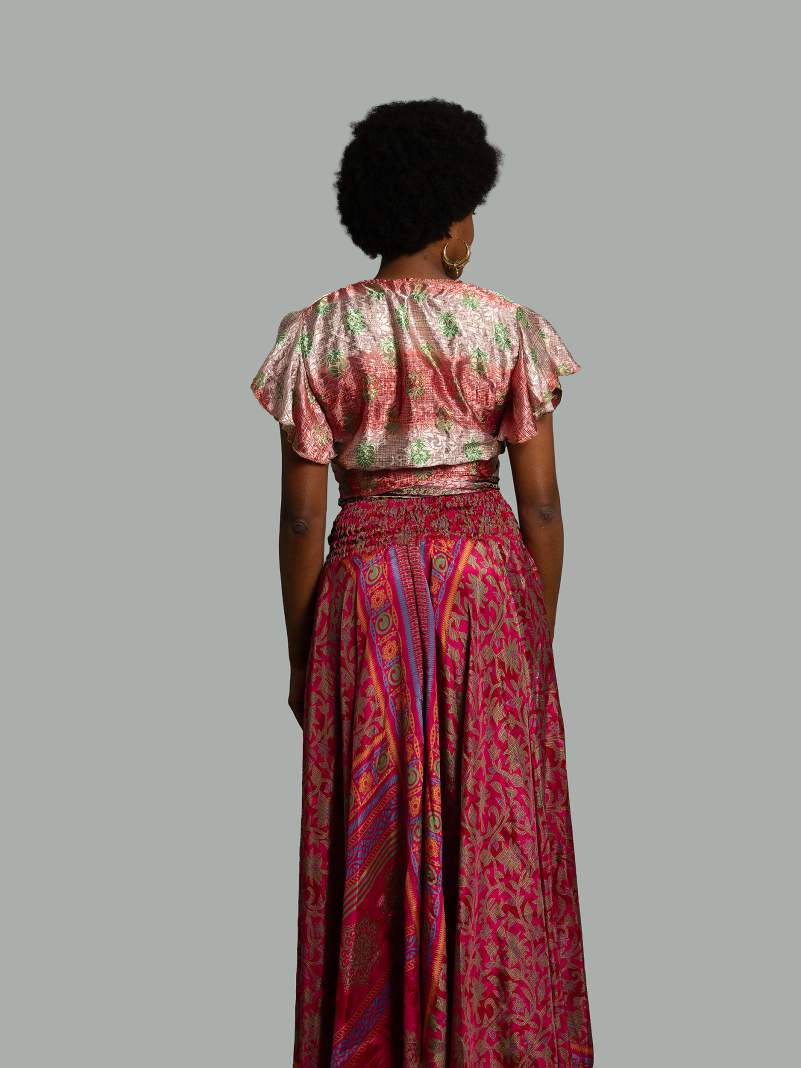 Gonna etnica fucsia – Calcutta