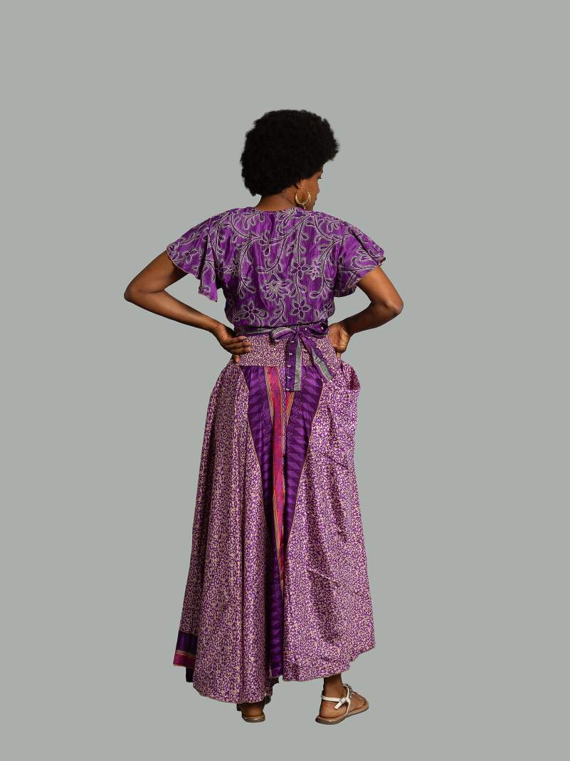 Gonna etnica viola – Calcutta