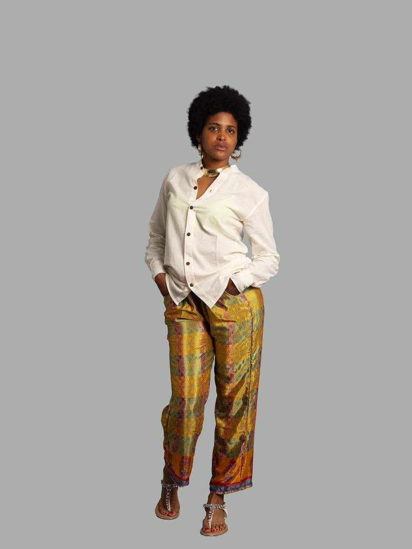 Pantalone giallo LXL - Hanuman