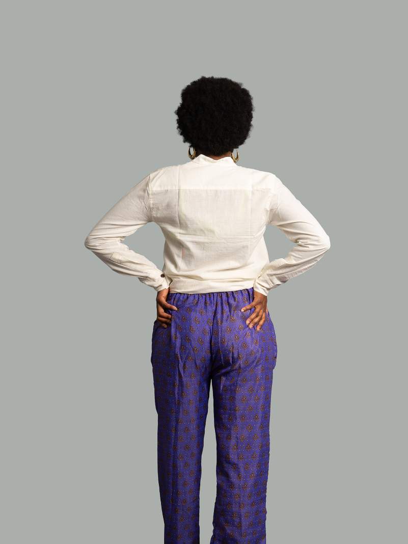 Pantalone violetto LXL - Hanuman