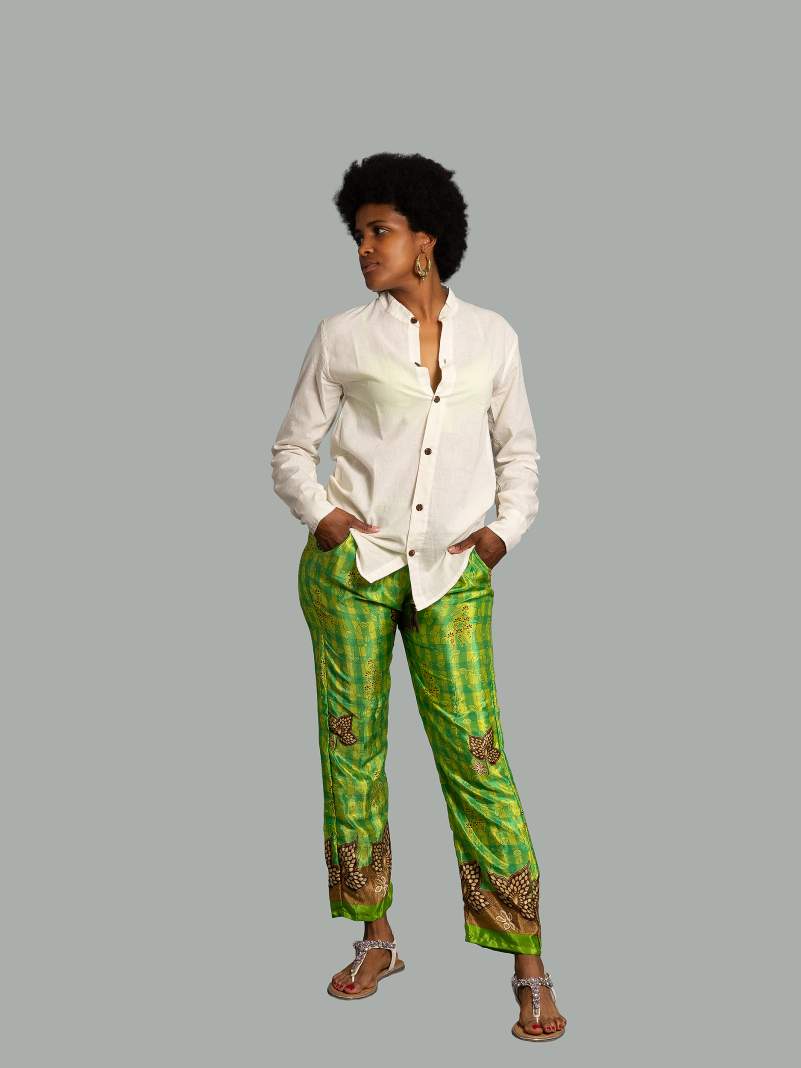 Pantalone verde SM - Hanuman