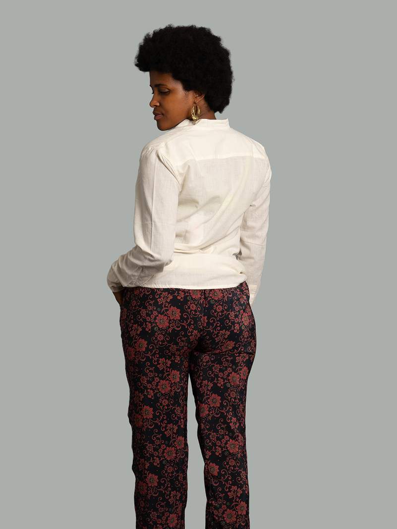 Pantalone nero SM - Hanuman