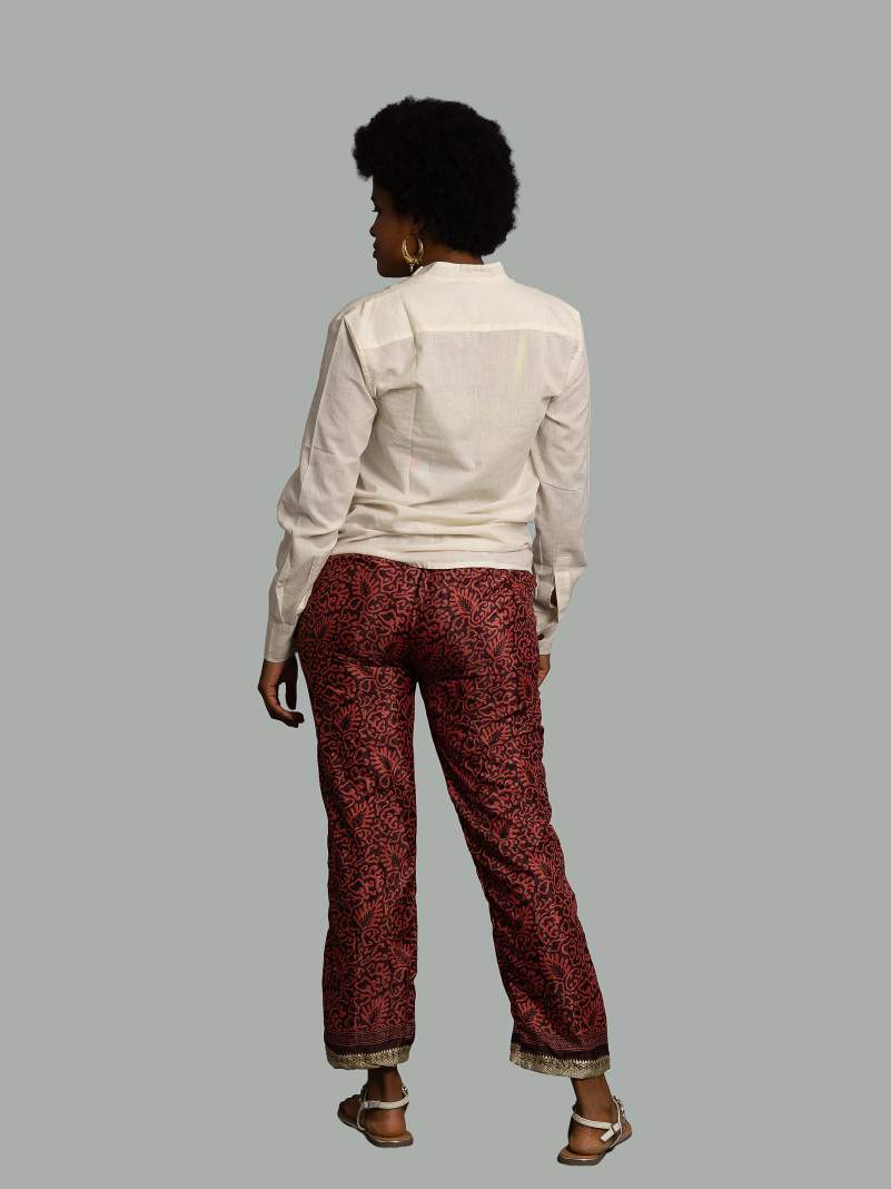 Pantalone amaranto SM - Hanuman