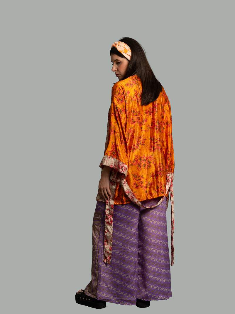 Kimono corto arancione - Kerala