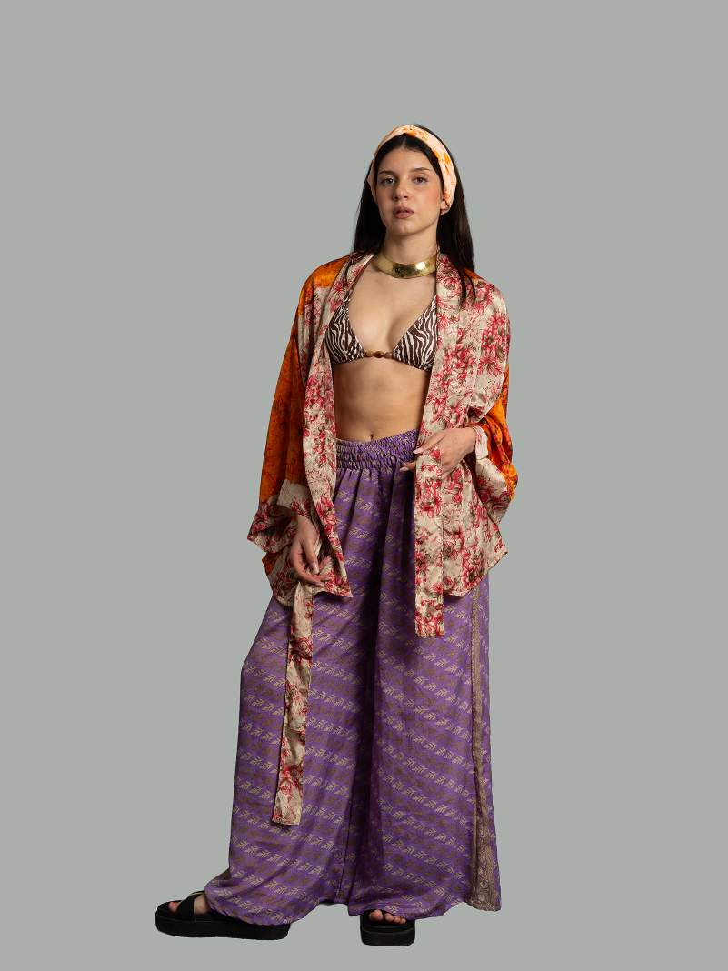 Pantalone glicine - Lucknow