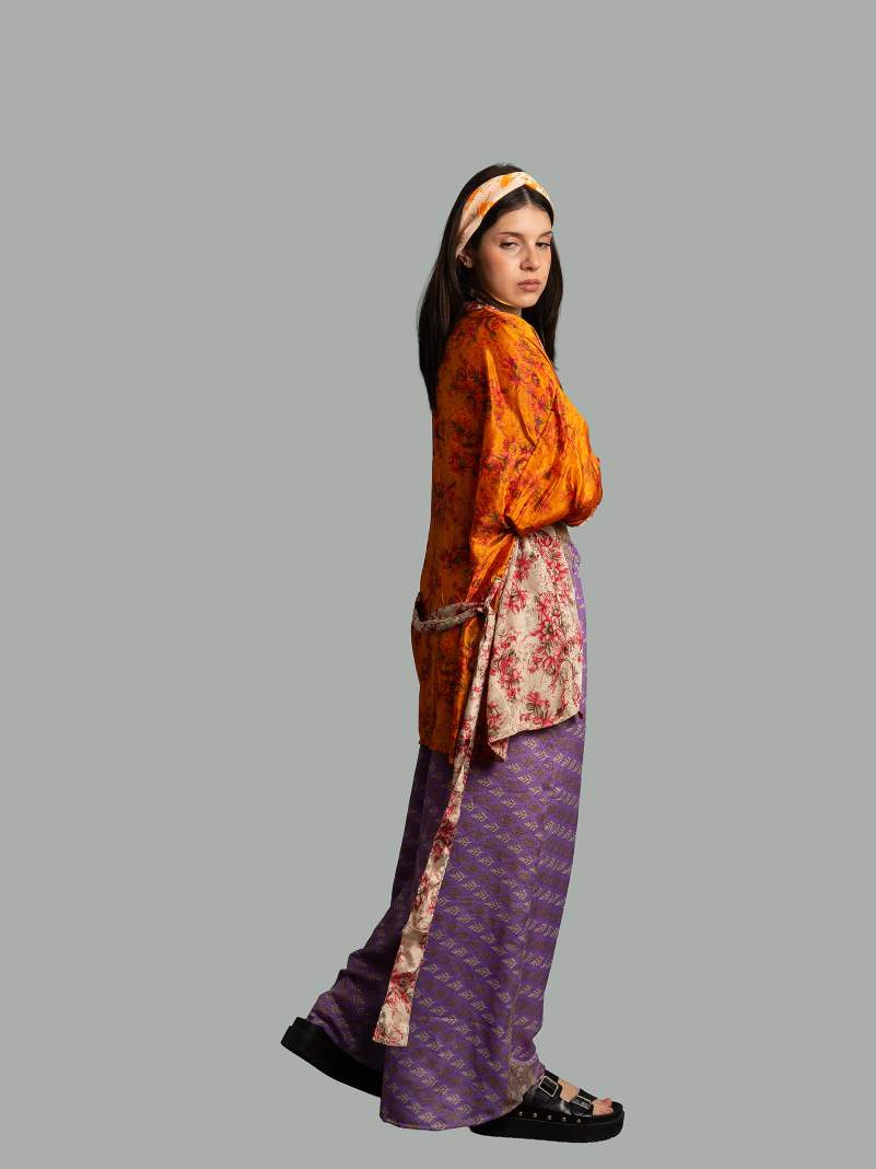 Pantalone glicine - Lucknow